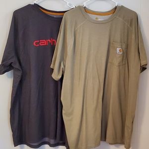 Set of men's Carhartt sz XXL tshirts